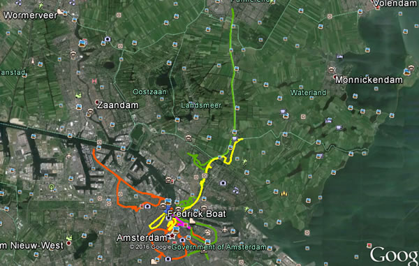 Day 4, Tuesday, May 10, 2016 to Day 7, Friday, May 13, 2016 - Cycling Track – Amsterdam, Netherlands