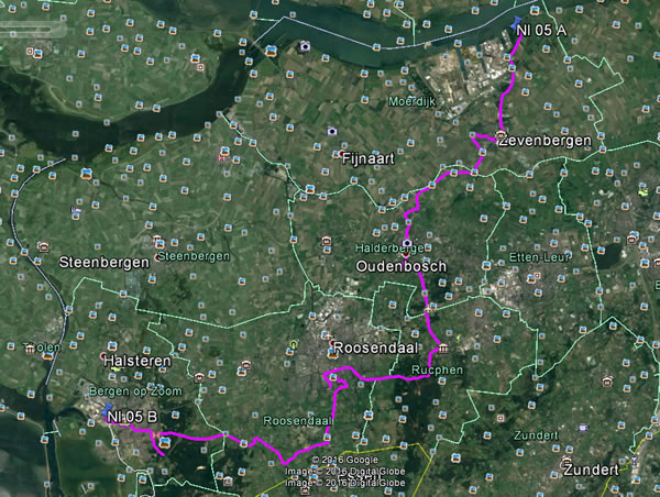 Day 12, Wednesday, May 18, 2016 – Cycling Track – Moerdijk, Netherlands to Bergen Op Zoom, Netherlands.
