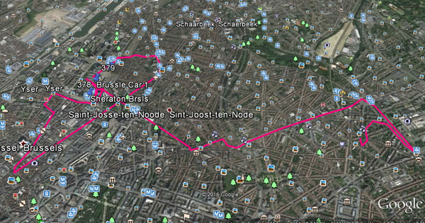 Day 23, Sunday, May 29, 2016 – Cycling Track – Brussels, Belgium