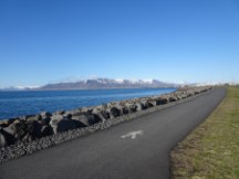 Iceland – Bike trail in Reykjavík