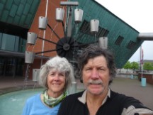 Amsterdam – Ted and Nancy near Nemo Science museum