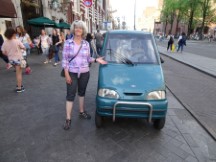 Amsterdam – Nancy near small car