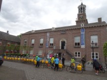 Netherlands – Our bikes at the town of Woudrichem