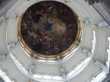 Belgium – Ceiling in cathedral of our lady in Antwerp.