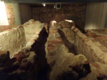 Belgium – Tums in basement of cathedral of our lady in Antwerp