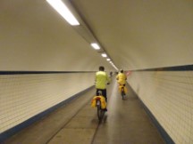 Belgium – Tunnel that goes under the Schelde river, used to leave Antwerp.