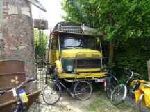 Belgium – Unimog at artist’s house.