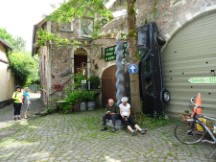 Belgium – Outside the artist’s house.