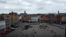 Belgium – View from bell tower in Bruges.