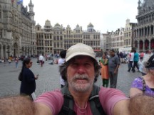 Brussels, Belgium – Ted at grand Palace area.