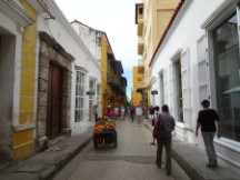 Historic district of Cartagena, Colombia.