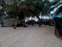 First night - single family San Blas Island, Panama.
