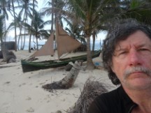 First night - single family San Blas Island, Panama.