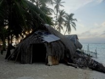 First night - single family San Blas Island, Panama.