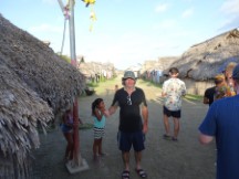 Village Ted visited on his second night in the San Blas Islands, Panama.