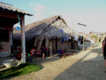 Village Ted visited on his second night in the San Blas Islands, Panama.