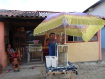 Village Ted visited on his second night in the San Blas Islands, Panama. –Ted bought hotdog and chips from this man.