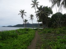 Trail to La Coquerita, Colombia from Capurgana, Colombia.