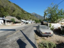 Abandoned car in Santiago Astata, Mexico.