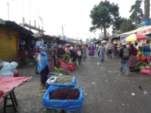 Market at Quetzaltenango, Guatemala.