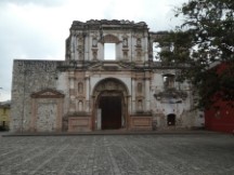 Church in Antigua, Guatemala.