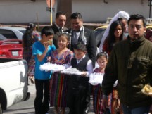 Wedding near Chimaltenango, Guatemala.
