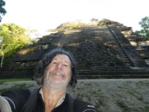 Ted at Tikal National Park, Guatemala.