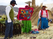 Lake Titicaca near Puno, Peru – floating islands