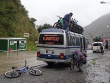 World’s most dangerous road bike tour, Bolivia.
