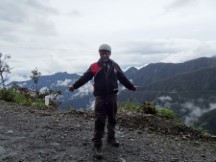 World’s most dangerous road bike tour, Bolivia.