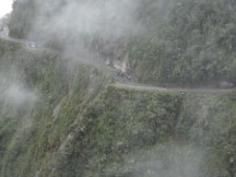 World’s most dangerous road bike tour, Bolivia.