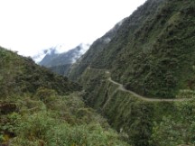 World’s most dangerous road bike tour, Bolivia.