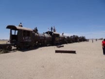 Train graveyard near Uyuni, Bolivia.