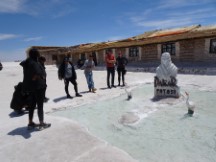 World’s largest salt flats near Uyuni, Bolivia – Hotel made of salt 