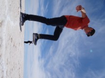 World’s largest salt flats near Uyuni, Bolivia 