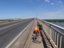 Bridge over the Paraguay River between Clorinda, Argentina and Asuncion, Paraguay 