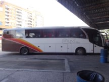 Montevideo, Uruguay – Bus I took to Colonia, Uruguay