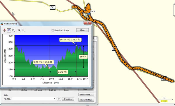 Day 7 Friday, April 26, 2019 - Route Map – Short out and back ride from Bagaces, Costa Rica.