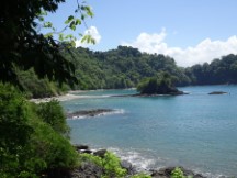 Lagoon at Manual Antonio National Park, Costa Rica.