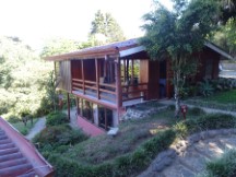 Ted’s room (upstairs room) at hotel in Monteverde, Costa Rica.