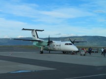 The plane Ted took to get form Tromsø, Norway to Honningsvåg, Norway.