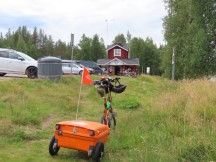 Lohestajatorppa fishing resort just south of Muonio, Finland.