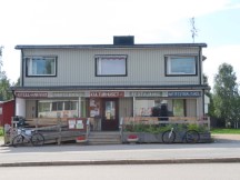 Hotel in Korpilombolo, Sweden.