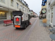Street cleaners in Piteå, Sweden.