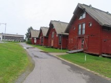 Buildings in Umeå, Sweden.