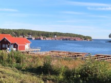Baltic Sea inlet at Norrfällsviken, Sweden.