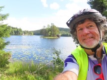 Ted near lake between Ullånger, Sweden and Bjärtrå, Sweden.