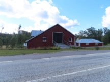 Barn between Härnösand, Sweden and Åsäng, Sweden.