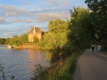 Sirishov Mansion on Djurgården Island in Stockholm, Sweden.