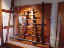 Rifles in Imperial Castle at Nuremberg, Germany.